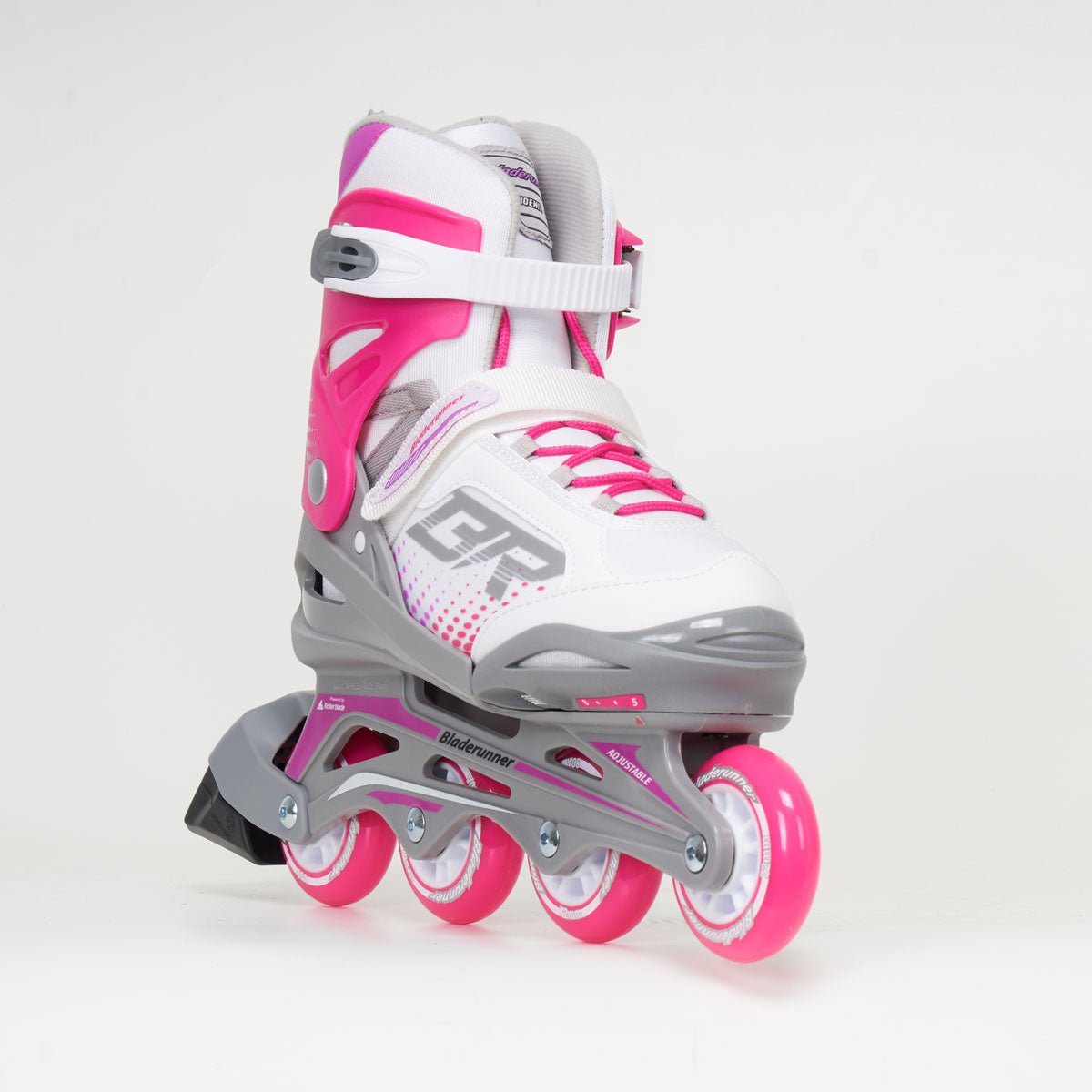 Bladerunner Phoenix G Junior White/Pink Adjustable Skates