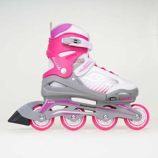 Bladerunner Phoenix G Junior White/Pink Adjustable Skates