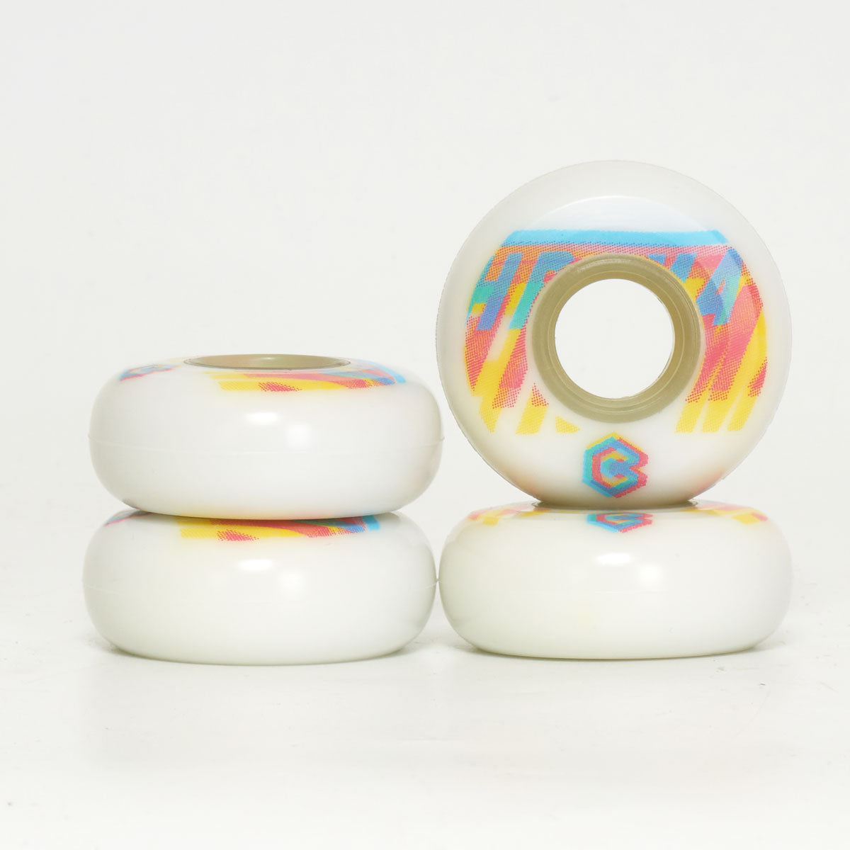Chroma Team 58mm 90a V1 Wheels - White (4-Set)