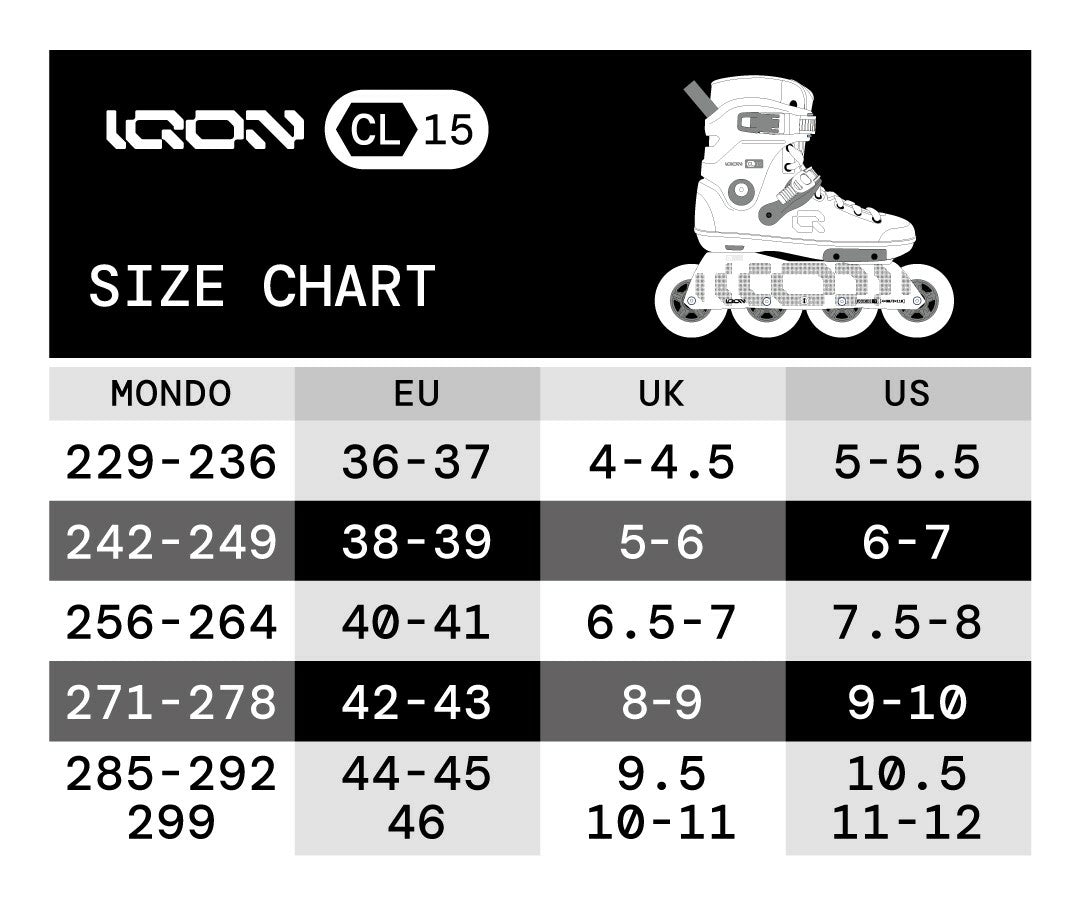 Iqon CL 15 Inline Skates - Unisex - Blue