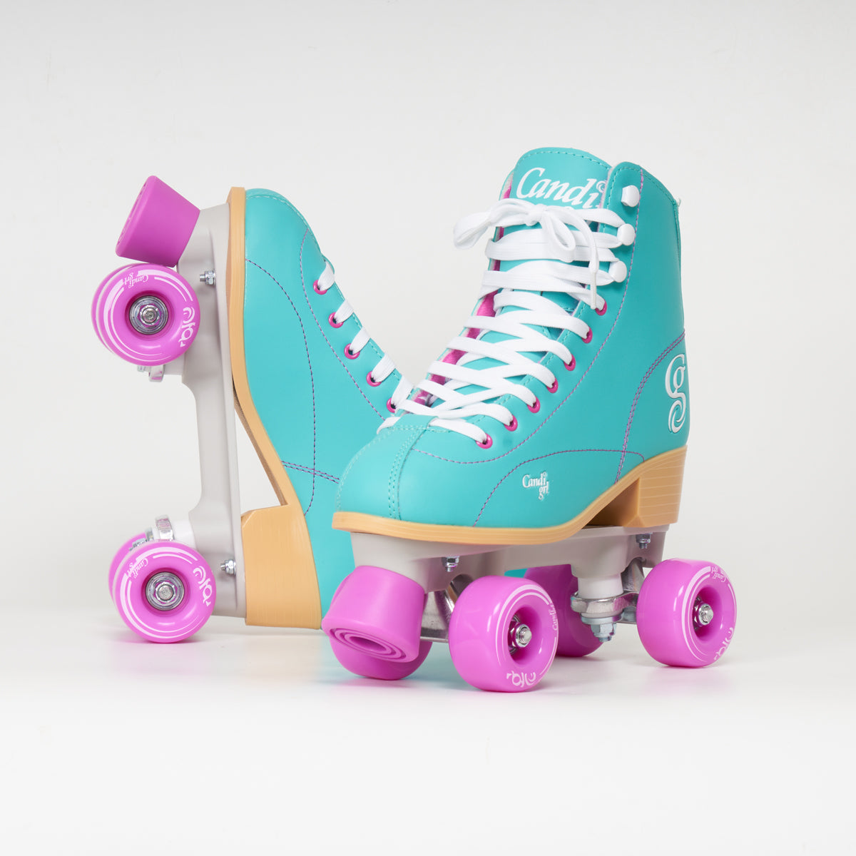Candi Grl Sabina Skates - Mint / Purple
