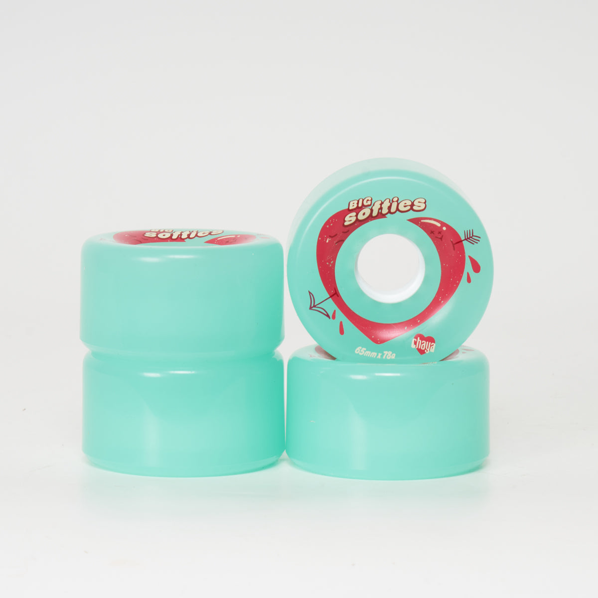 Chaya Big Softies 65mm/78A - Teal