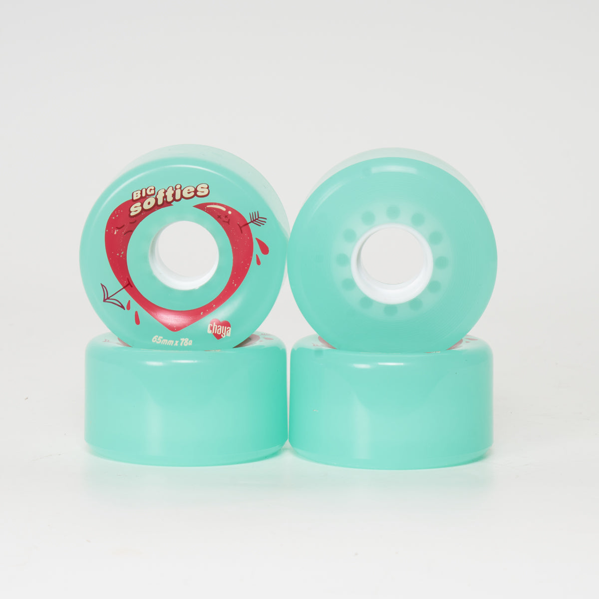 Chaya Big Softies 65mm/78A - Teal