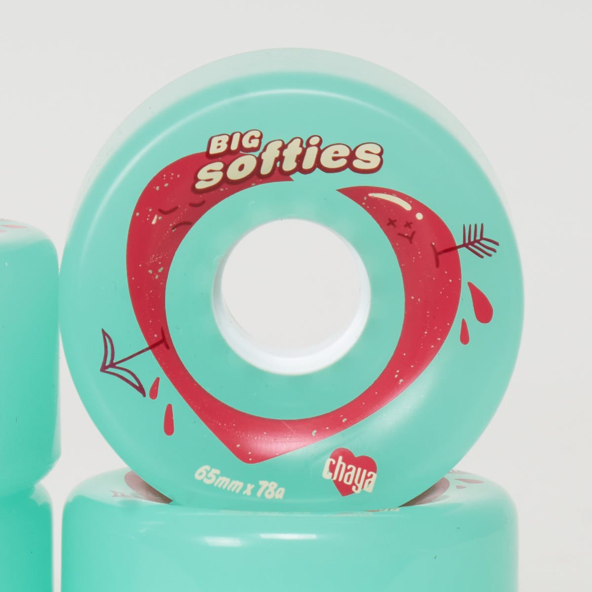 Chaya Big Softies 65mm/78A - Teal