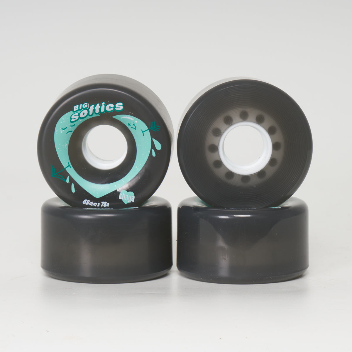 Chaya Big Softies 65mm/78A - Clear Black