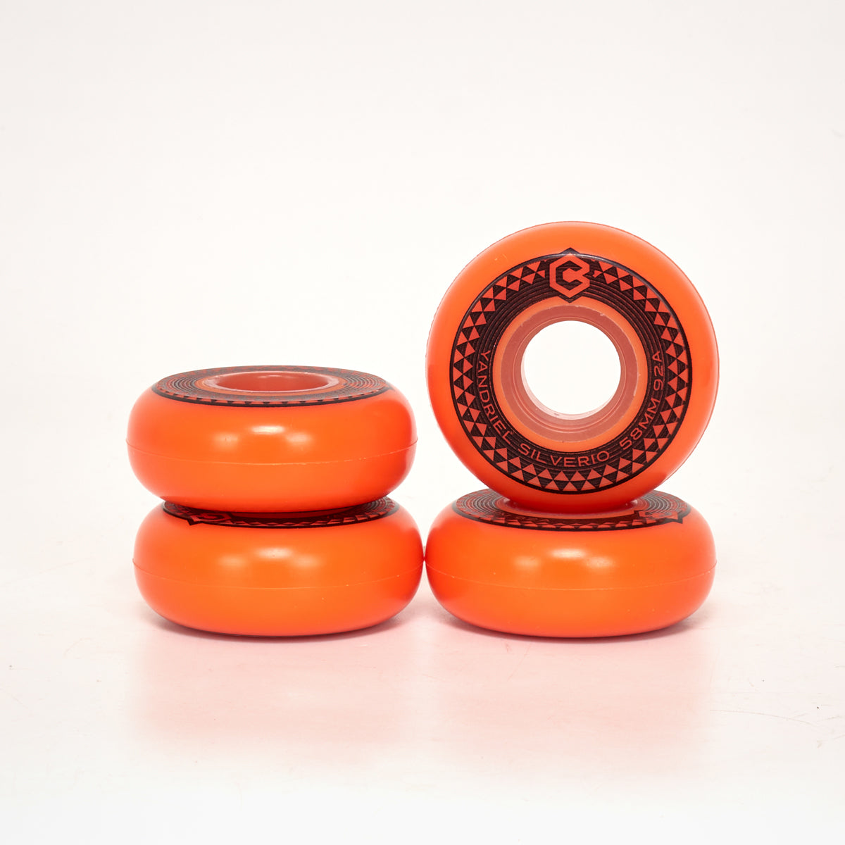 Chroma Yandriel Silverio 58mm 92a Wheels - Orange