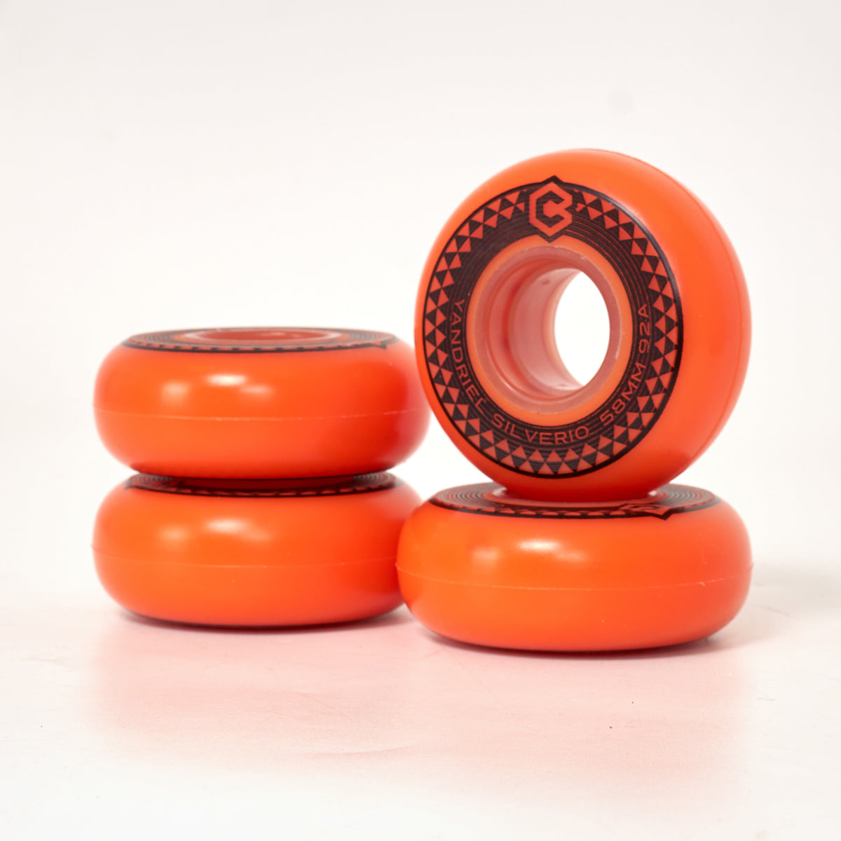 Chroma Yandriel Silverio 58mm 92a Wheels - Orange