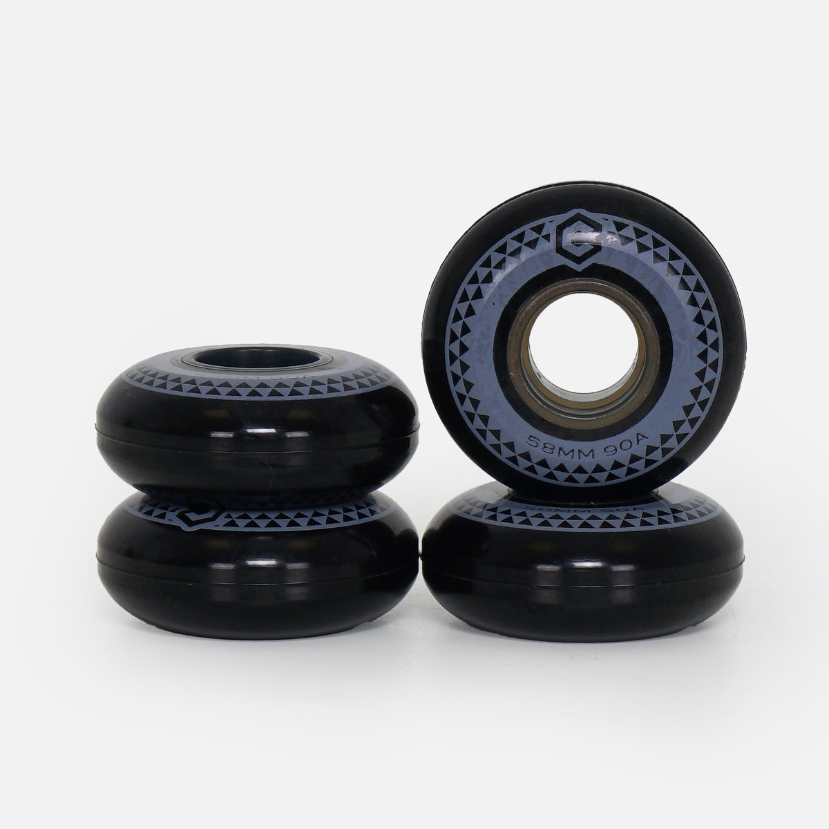 Chroma Team 58mm 90a Wheels - Black