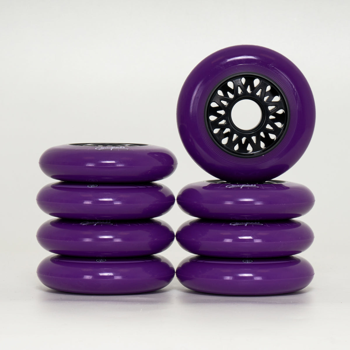 Compass Synthwave 90mm Wheels - Purple (8-Set)