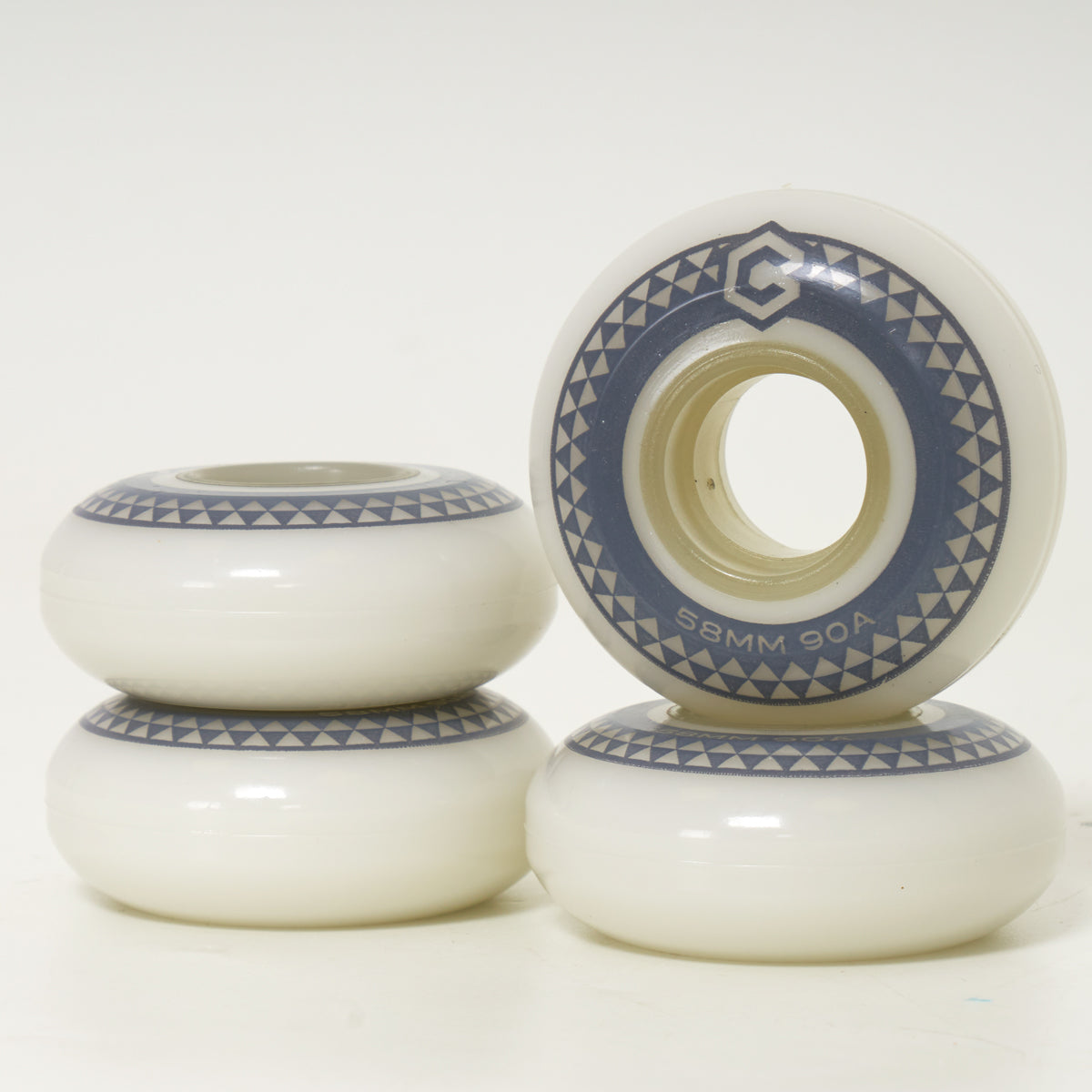 Chroma Team 58mm 90a Wheels - White (4-Set)