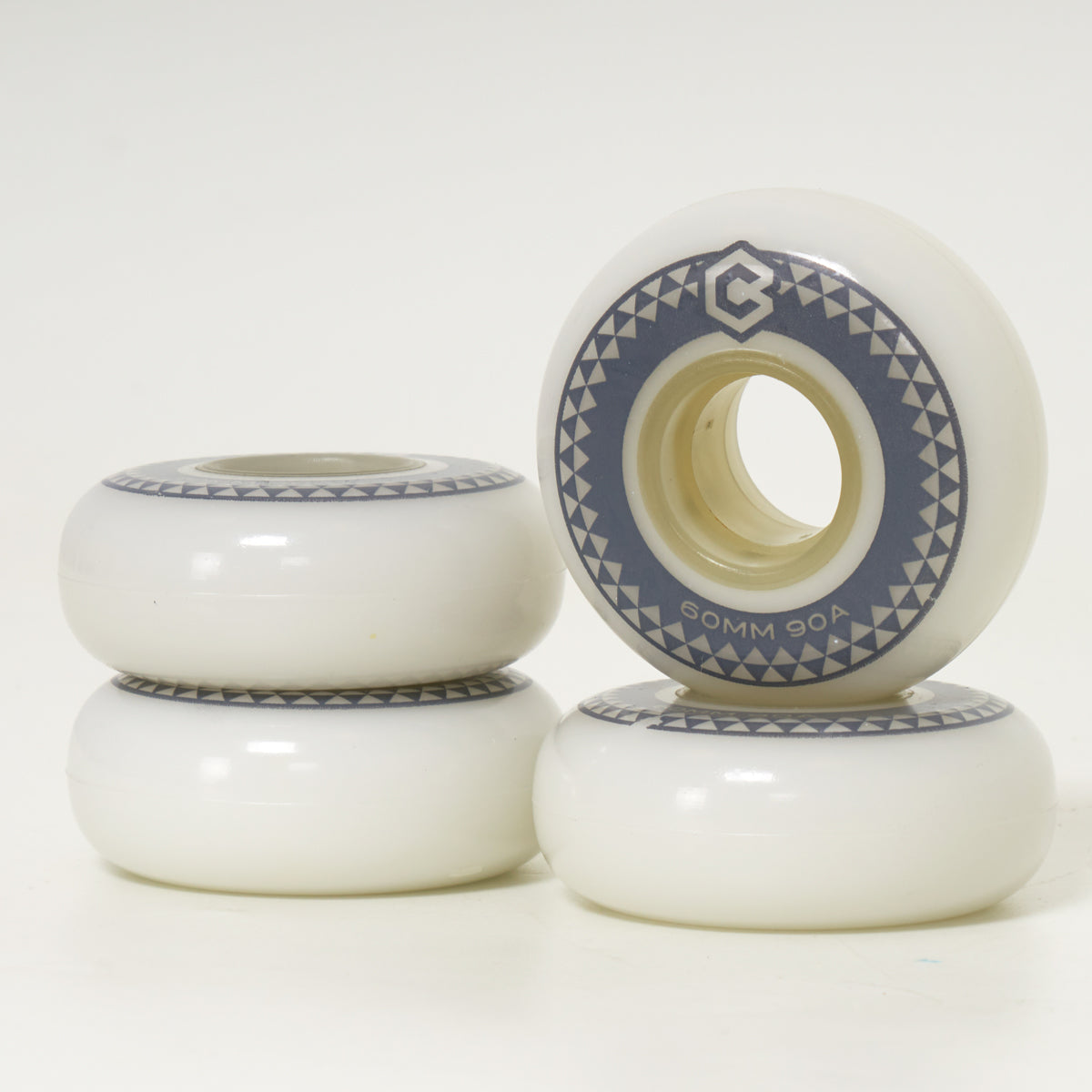 Chroma Team 60mm 90a Wheels - White (4-Set)