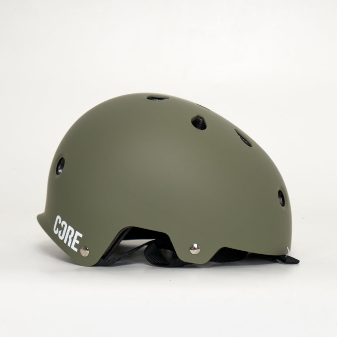 Core Action Sports Helmet - Army Green