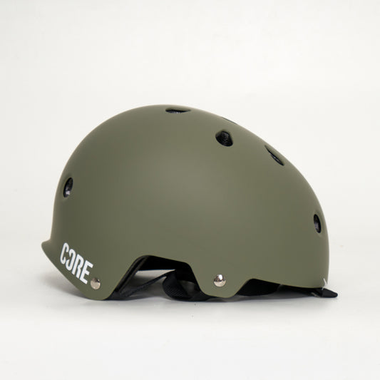 Core Action Sports Helmet - Army Green