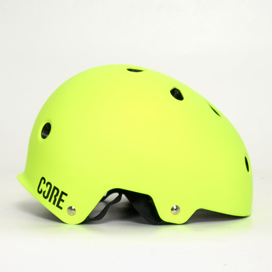 Core Action Sports Helmet - Neon Green
