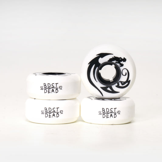 Dead X BDST 58mm 92a Wheels (Black Dragon Skate Team)