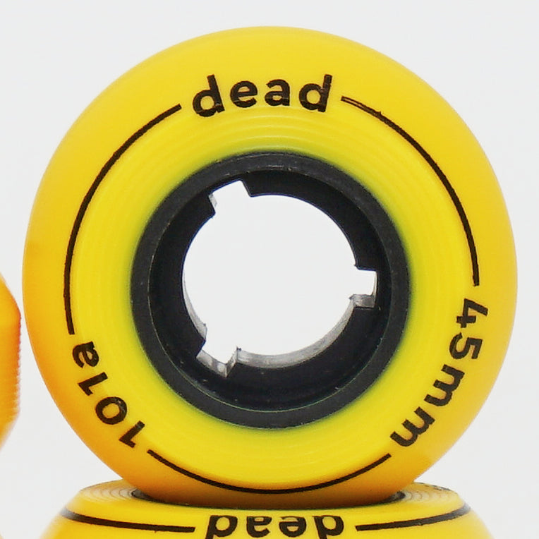 Dead Yellow 45mm Anti Rocker Wheels