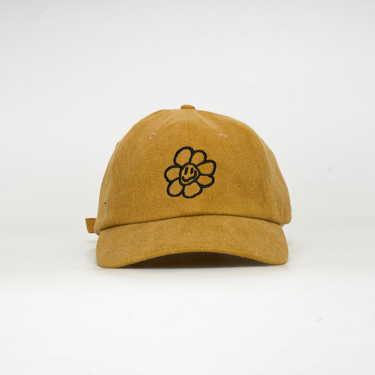 Dream Daisy Dad Hat - Mustard