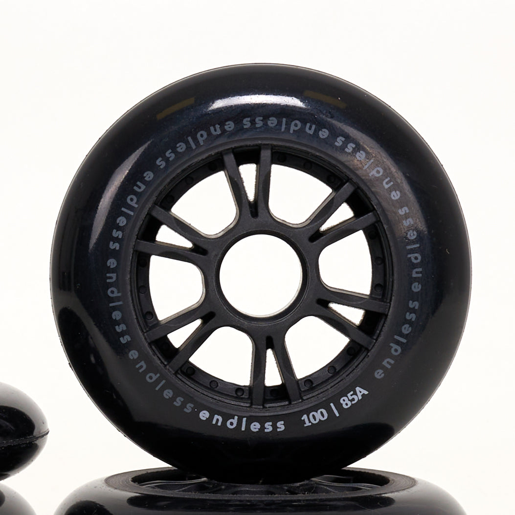 Endless 100mm / 85a Wheels - Black