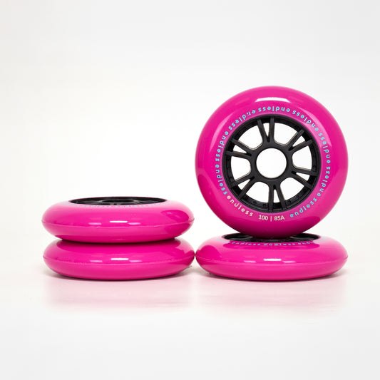 Endless 100mm / 85a Wheels - Pink