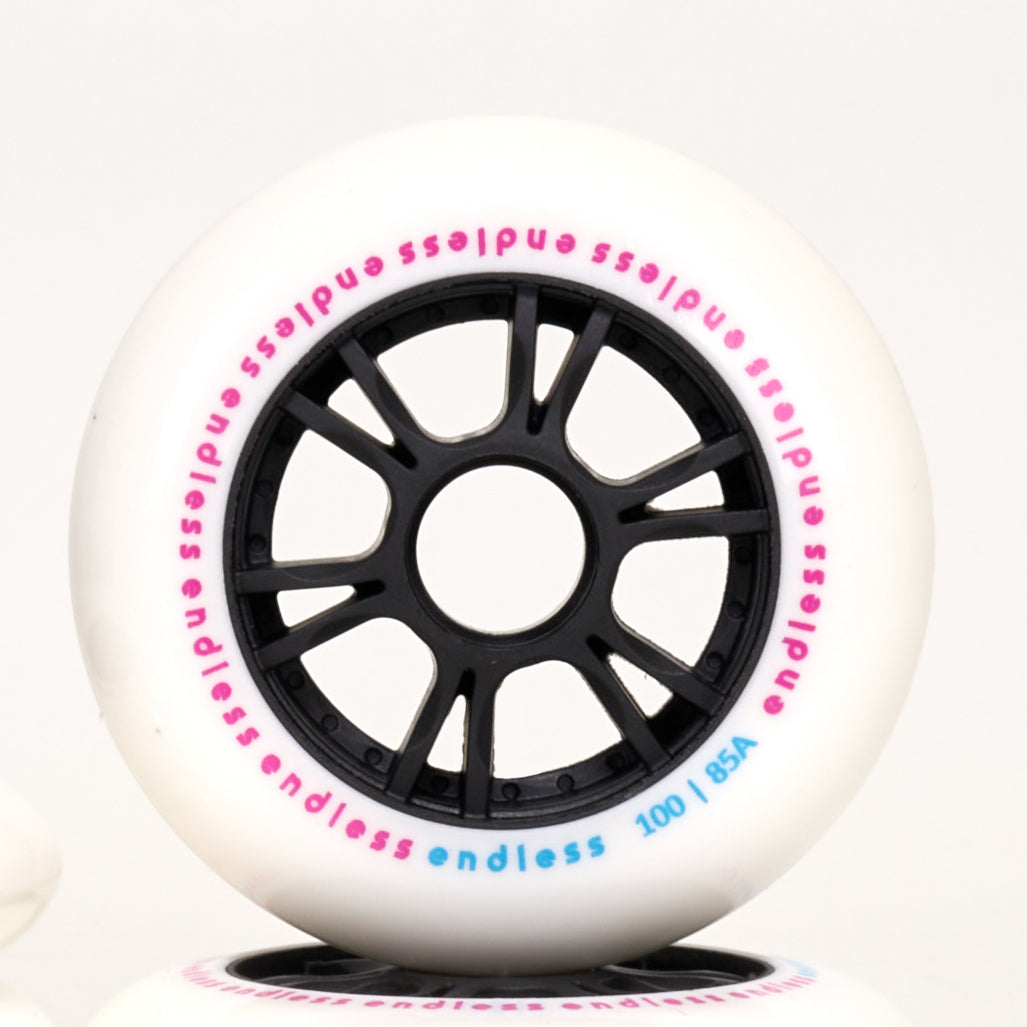 Endless 100mm / 85a Wheels - White