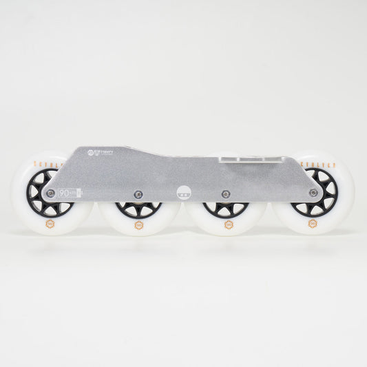 NN Ninja 90.M TRINITY Silver Frames - Loco 'GET SET' Wheel/Frame Set
