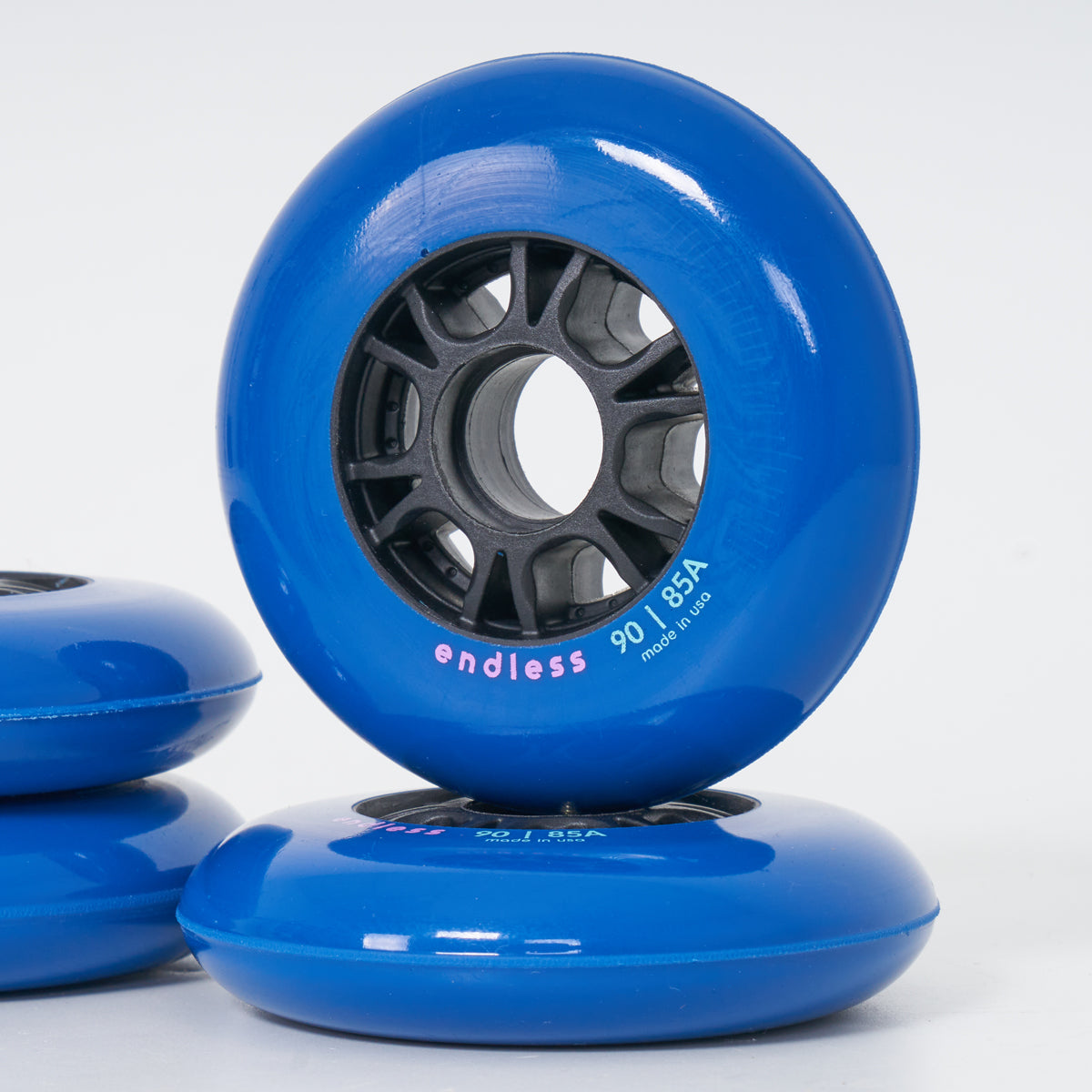 Endless 90mm / 85a Wheels - Sapphire Blue