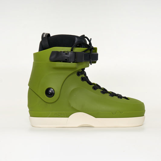 Echo Verve - Boot Only Skates - Green/Cream