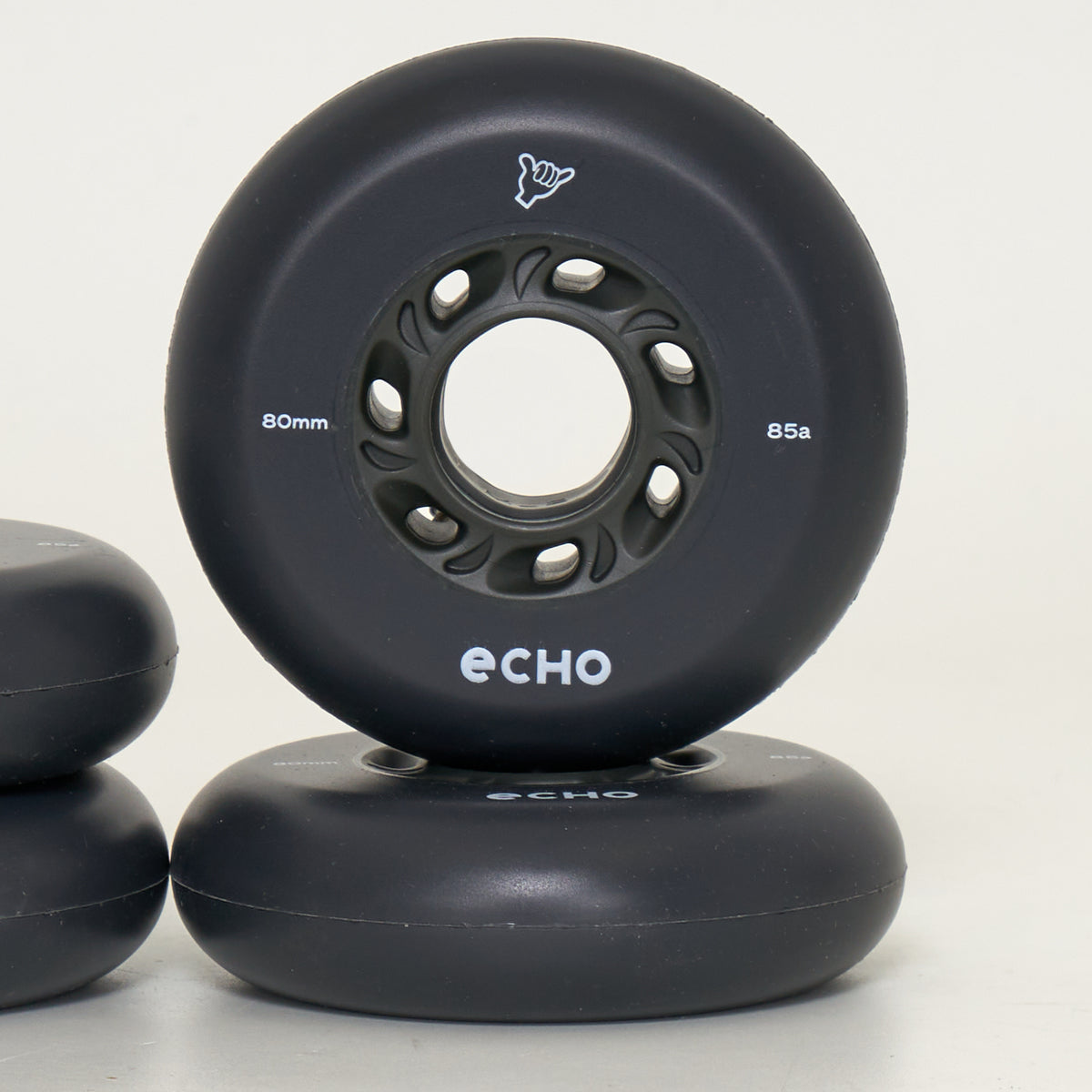 Echo Drift 80mm Wheels - Grey (4-Set)
