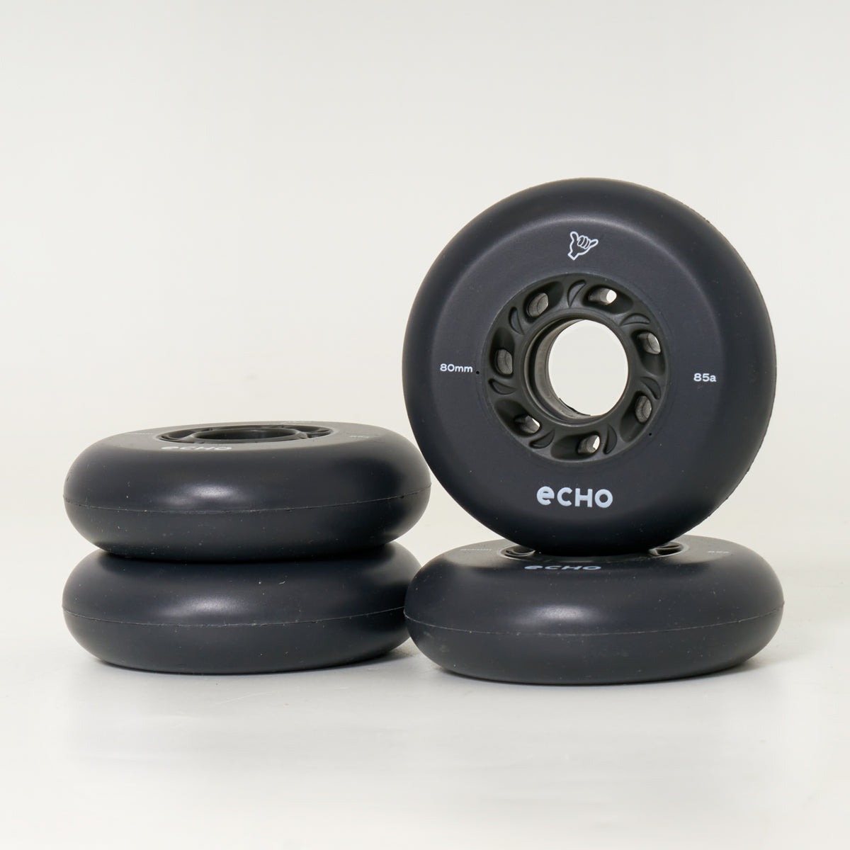 Echo Drift 80mm Wheels - Grey (4-Set)