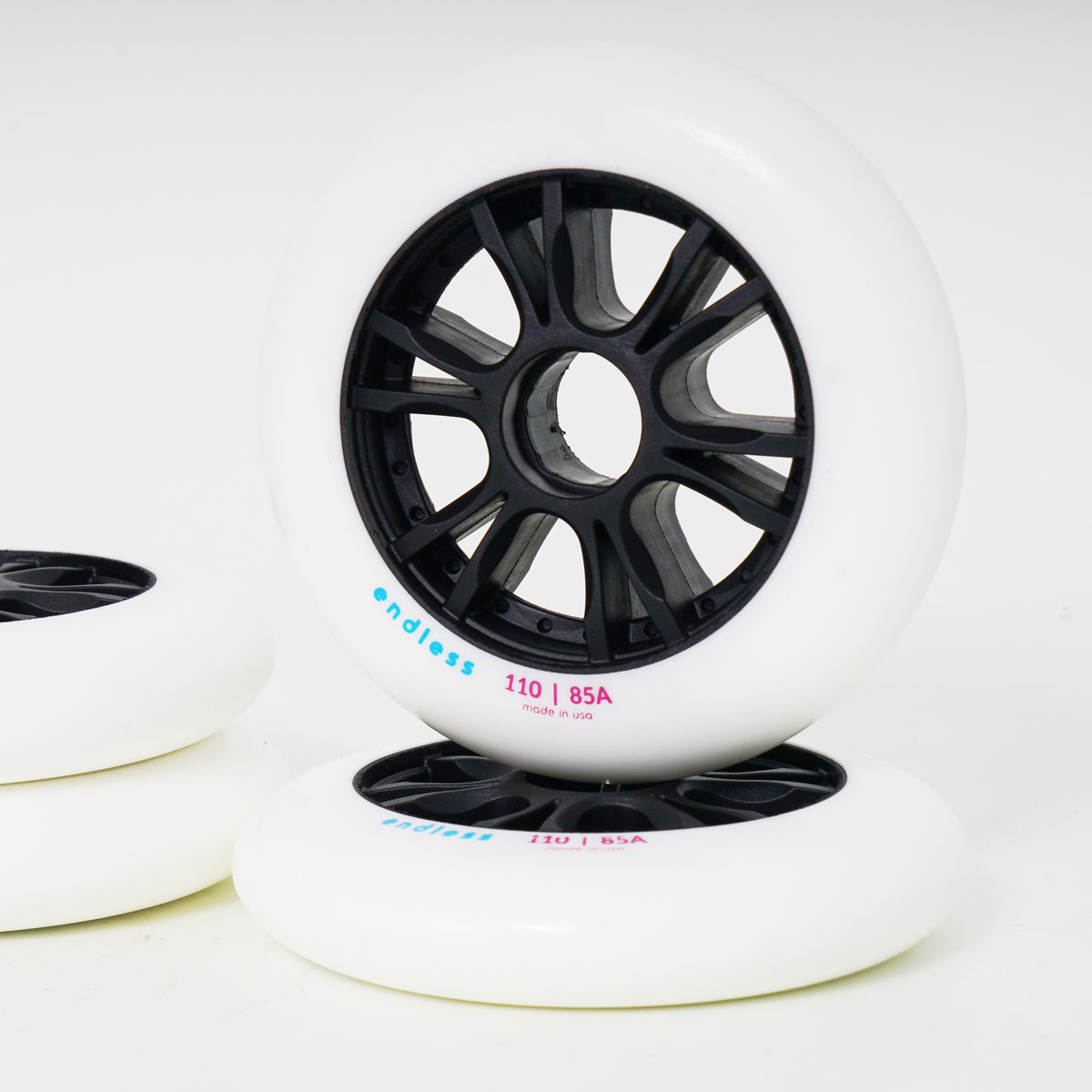 Endless 110mm / 85a Wheels - White