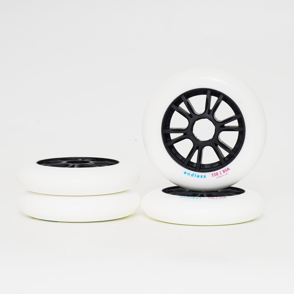 Endless 110mm / 85a Wheels - White