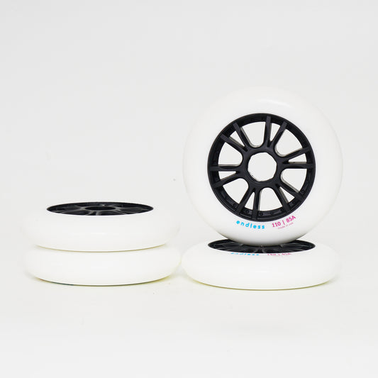 Endless 110mm / 85a Wheels - White