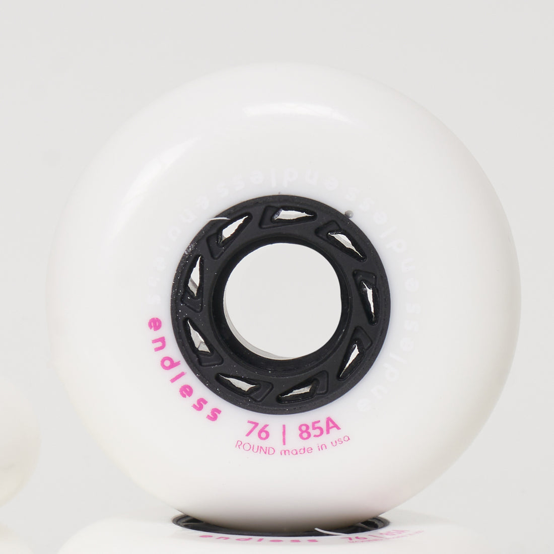 Endless 76mm Wheels - White (Set of 4) – Loco Skates