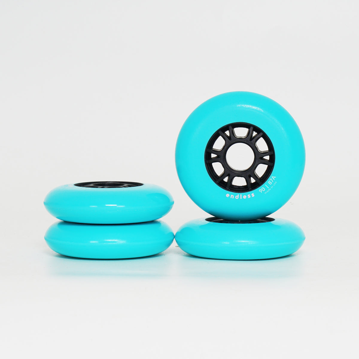 Endless 90mm / 87a Wheels - Miami Blue