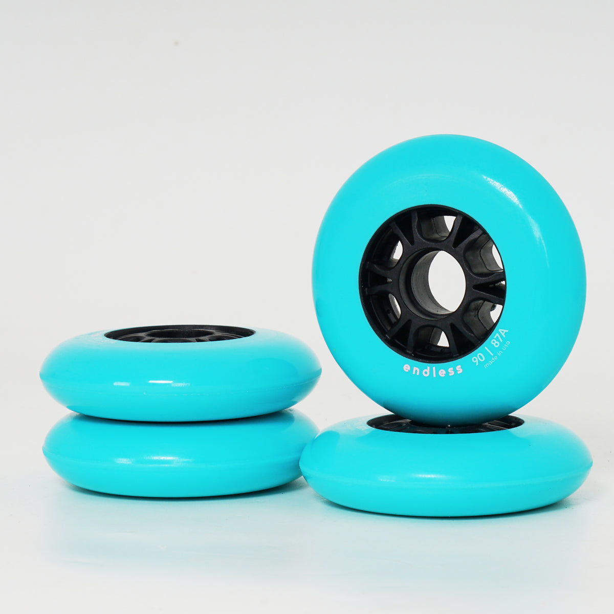 Endless 90mm / 87a Wheels - Miami Blue