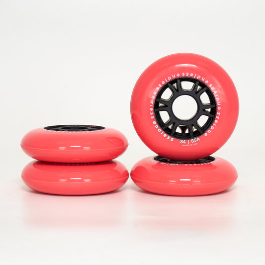 Endless 84mm Wheels - Coral (Set of 4)