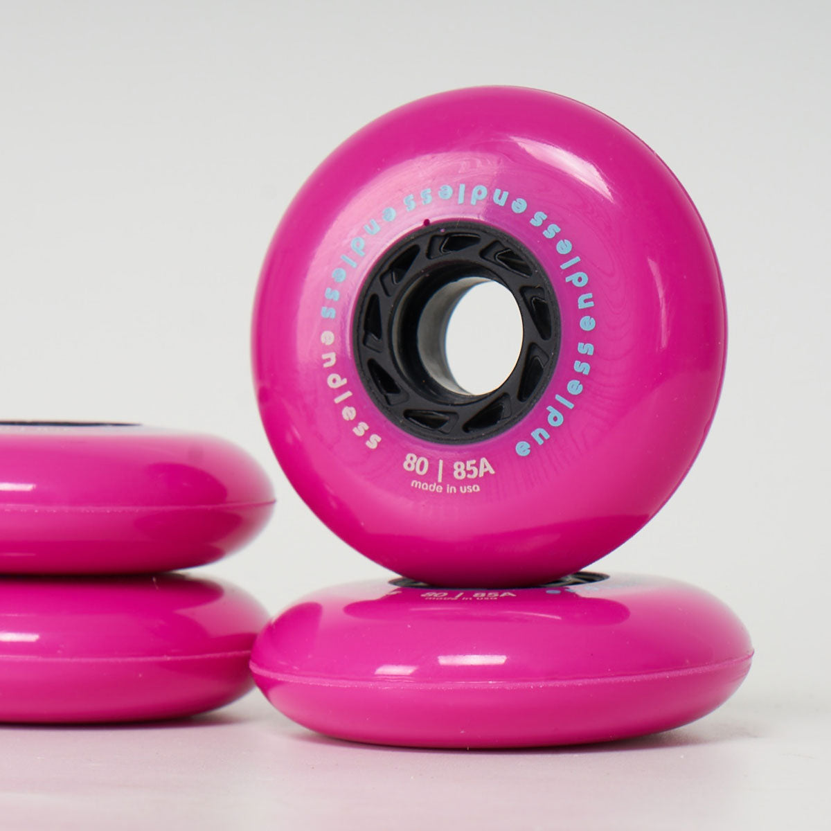 Endless 80mm / 85a Wheels - Neon Pink