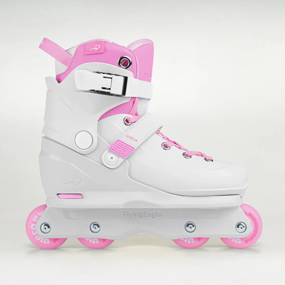 Flying Eagle Vireo - Kids Adjustable Aggressive Inline Skates - Soft Pink [PRE ORDER]