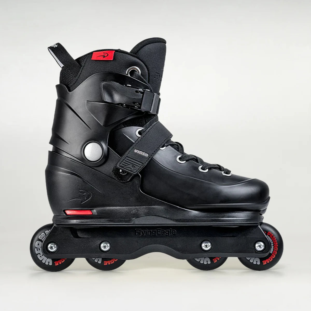 Flying Eagle Vireo - Kids Adjustable Aggressive Inline Skates - Black [PRE ORDER]