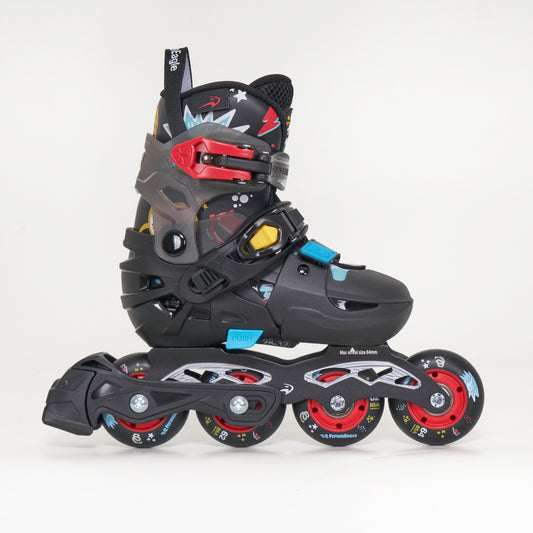 Flying Eagle S6S Pro Kids Skates - Black