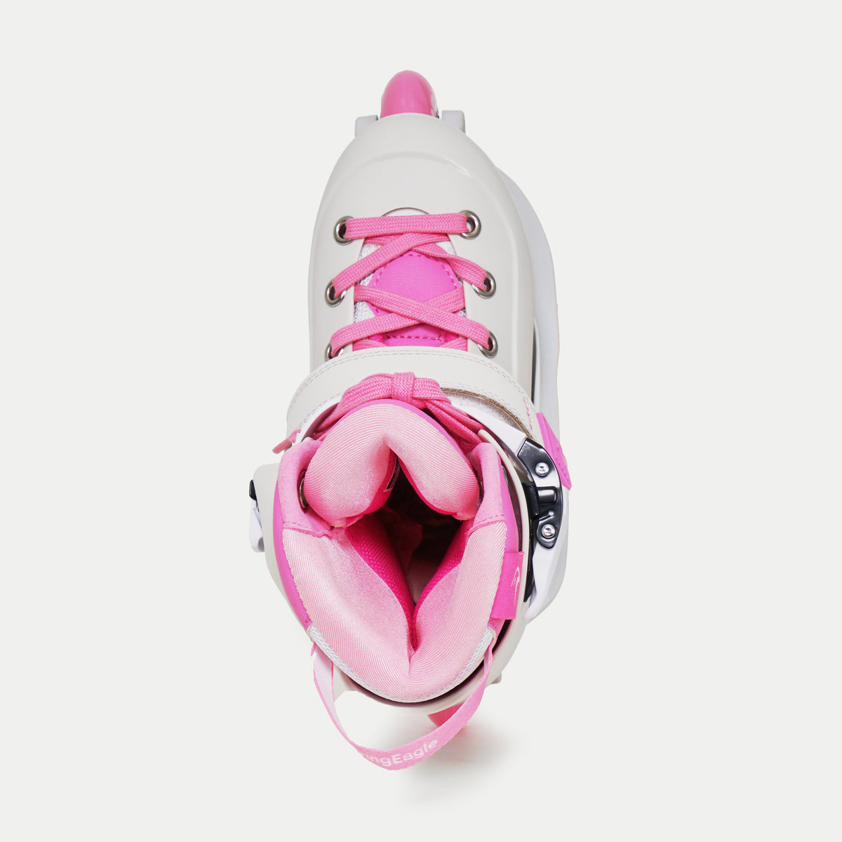 Flying Eagle Vireo - Kids Adjustable Aggressive Inline Skates - Soft Pink