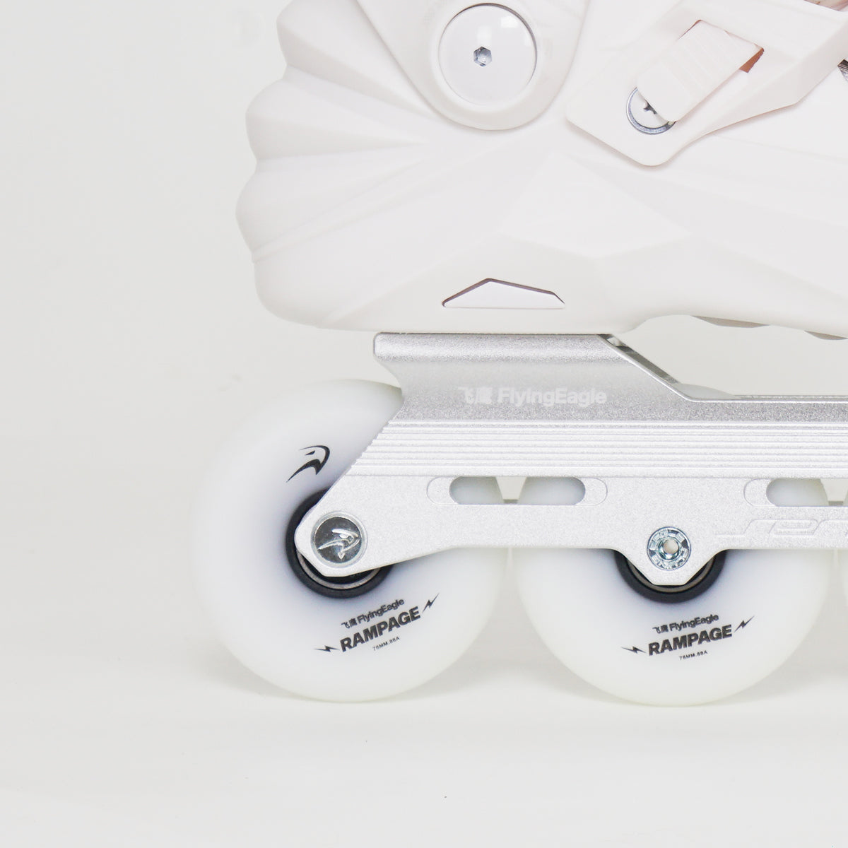Flying Eagle Reaver PRO (X7) Freestyle Inline Skates - White - 2027 (76|80)