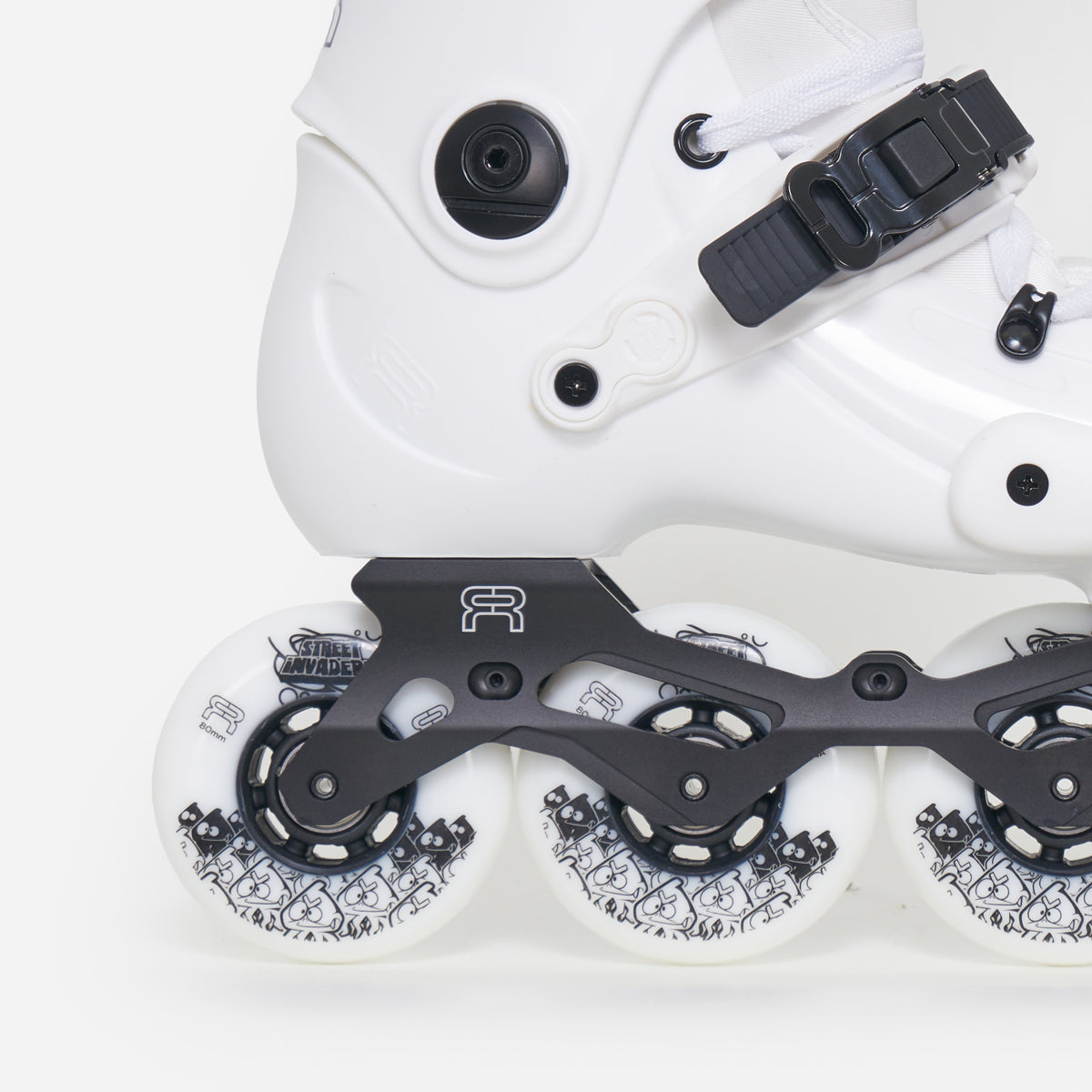 FR Skates FR1 80 Deluxe Intuition - Unisex - White (2025/2026 Version with white/white intuition liner)