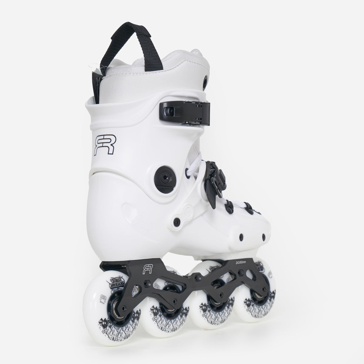 FR Skates FR1 80 Deluxe Intuition - Unisex - White (2025/2026 Version with white/white intuition liner)