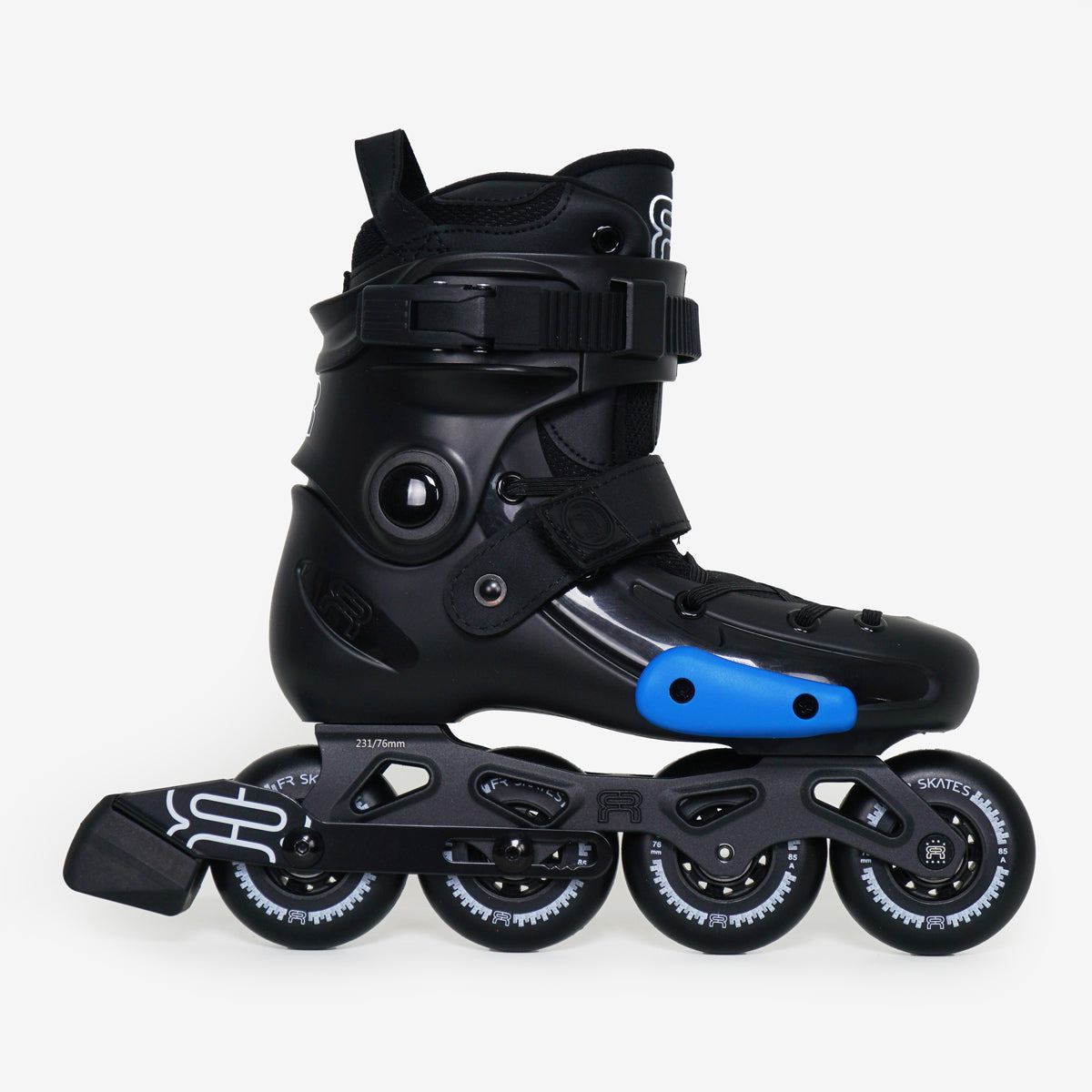FR J Kids Adjustable Inline Skates - V2 - Black / Blue