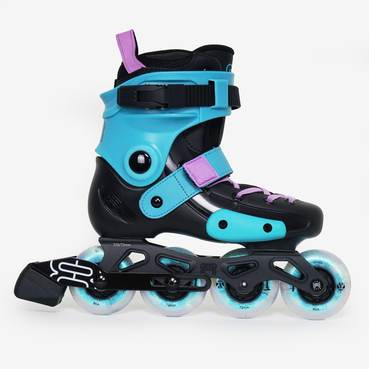FR J Kids Adjustable Inline Skates - V2 - Black Pearl