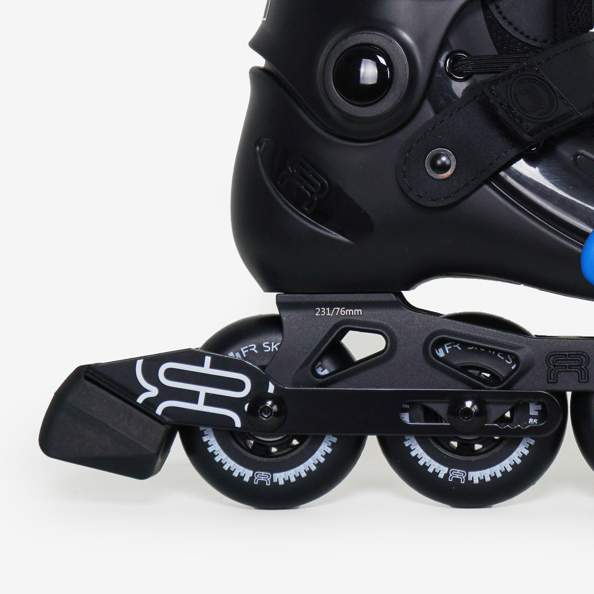 FR J Kids Adjustable Inline Skates - V2 - Black / Blue