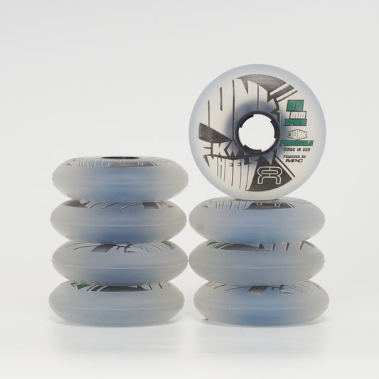 FR Skates X MPC 80mm X- Firm Wheels - Natural