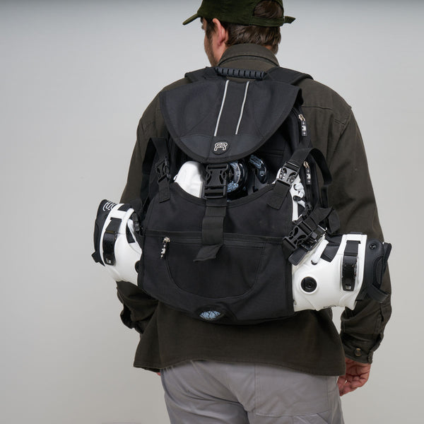 FR Skates 25L Backpack Black Loco Skates