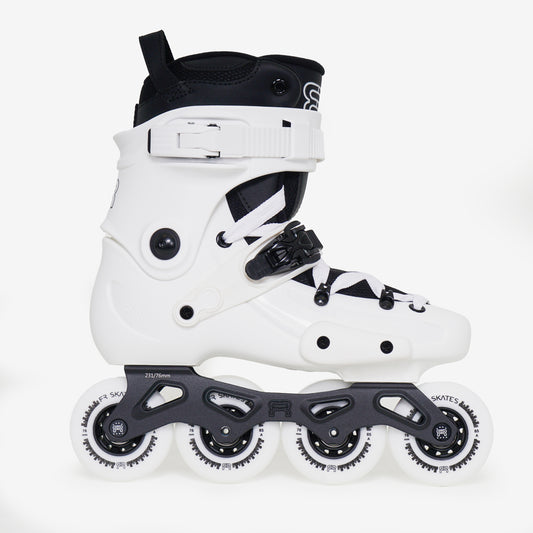 FR J Kids Adjustable Club Inline Skates - V2 - White